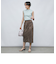 ◇【WEB限定】ダンボールスウェードインゴムポケ付きタイトスカート