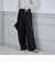 ＜飯豊まりえさん着用＞◇【WEB限定】ウォッシャブルハイスペックギャバジン2タックワイドパンツ