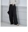 ＜飯豊まりえさん着用＞◇【WEB限定】ウォッシャブルハイスペックギャバジン2タックワイドパンツ
