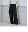 ＜飯豊まりえさん着用＞◇【WEB限定】ウォッシャブルハイスペックギャバジン2タックワイドパンツ
