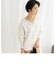 ◇【WEB限定】カシミヤブレンドVネックプルオーバーニット