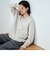 ◇【WEB限定】カシミヤブレンドVネックプルオーバーニット