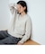 ◇【WEB限定】カシミヤブレンドVネックプルオーバーニット