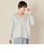 ◇【WEB限定】カシミヤブレンドVネックプルオーバーニット