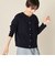 ◇【WEB限定】ロゴインターシャ2WAYクルーネックカーディガン