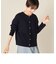 ◇【WEB限定】ロゴインターシャ2WAYクルーネックカーディガン