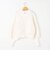 ◇【WEB限定】《手洗い可能》モヘアポリエステル片畦プルオーバーニット