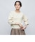 ◇【WEB限定】《手洗い可能》ミニパール片畦プルオーバーニット