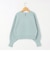 ◇【WEB限定】《手洗い可能》ミニパール片畦プルオーバーニット