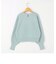 ◇【WEB限定】《手洗い可能》ミニパール片畦プルオーバーニット