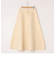 ◇【WEB限定】《手洗い可能》総針フレアスカート