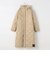 ◇【WEB限定】【TAION/タイオン】別注ダイヤキルト×ボアロングダウン(リバーシブル)
