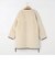 ◇【WEB限定】【TAION/タイオン】ノーカラーボアコート(リバーシブル)