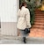 ◇【WEB限定】【TAION×LIMONTA EAST】別注ウエスト切替えノーカラーダウン