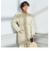 ◇【WEB限定】【TAION×LIMONTA EAST】別注ウエスト切替えノーカラーダウン