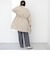 ◇【WEB限定】【TAION×LIMONTA EAST】別注ウエスト切替えノーカラーダウン