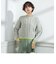 ◇【WEB限定】【OLDDERBY KNITWEAR/オールドダービーニットウエア】別注ケーブル配色ニット