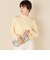 《手洗い可能》シフォンプリーツ付きプルオーバーニット