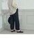 ◇【WEB限定サイズあり】ウォッシャブルフィブリルワークパンツ