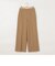 ◇【WEB限定】ウォッシャブルウーレットソフトピンタックワイドパンツ