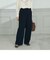 ◇【WEB限定】ウォッシャブルウーレットソフトピンタックワイドパンツ