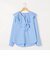 ブロードラッフルシャツブラウス