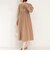 《手洗い可能》前後2WAYチュール付きニットワンピース