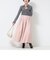 愛され ウォッシャブルリバーシブルタフタスカート