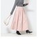 愛され ウォッシャブルリバーシブルタフタスカート