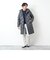 【WEB限定】【TAION/タイオン】CITY ”PACKABLE” HOOD LONG DOWN JACKET