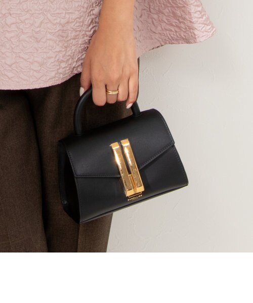 DEMELLIER デメリエー NANO MONTREAL ブラック 2way DeMellier Nano Montreal leather shoulder bag DeMellier