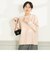 ◇【WEB限定】カシミヤブレンド長めクルーネックプルオーバーニット