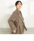 ◇【WEB限定カラーあり】アンゴラビーバーベルテッドコート