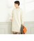 ◇【WEB限定】カシミヤブレンド片畦ニットワンピース