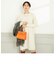 ◇【WEB限定】カシミヤブレンド片畦ニットワンピース