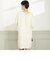 ◇【WEB限定】カシミヤブレンド片畦ニットワンピース