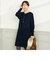 ◇【WEB限定】カシミヤブレンド片畦ニットワンピース