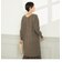 ◇【WEB限定】カシミヤブレンド片畦ニットワンピース