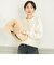 ◇【WEB限定】カシミヤブレンドヘンリープルオーバーニット