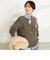 ◇【WEB限定】カシミヤブレンドヘンリープルオーバーニット