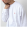 【DANTON/ダントン】LONG SLEEVE T-SHIRT ワッペンロゴ ロンTシャツ