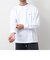 【DANTON/ダントン】LONG SLEEVE T-SHIRT ワッペンロゴ ロンTシャツ