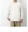 【DANTON/ダントン】LONG SLEEVE T-SHIRT ワッペンロゴ ロンTシャツ