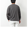 【DANTON/ダントン】LONG SLEEVE T-SHIRT ワッペンロゴ ロンTシャツ
