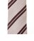 MANTERO シルクタッサーストライプネクタイ