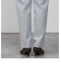 ウォッシャブルウール調フロントスリットパンツ