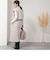 ウォッシャブルウールライク3WAYジレワンピース