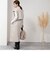 ウォッシャブルウールライク3WAYジレワンピース