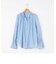 シアーコットンフレアー袖ブラウス