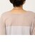 シアー切替2WAY長袖Tシャツ
